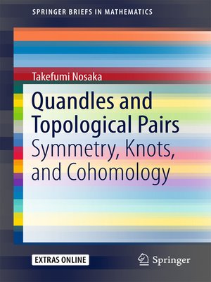 cover image of Quandles and Topological Pairs